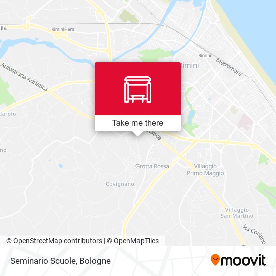 Seminario Scuole map