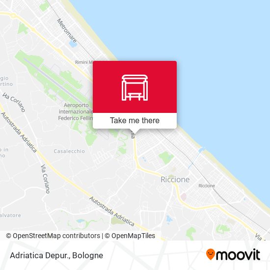 Adriatica Depur. map