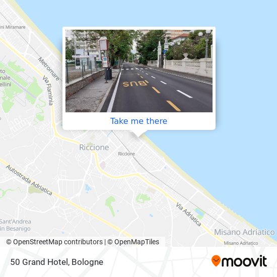 50 Grand Hotel map