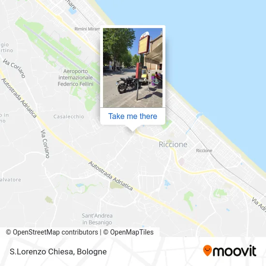 San Lorenzo Church map