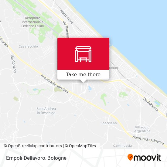 Empoli-Dellavoro map