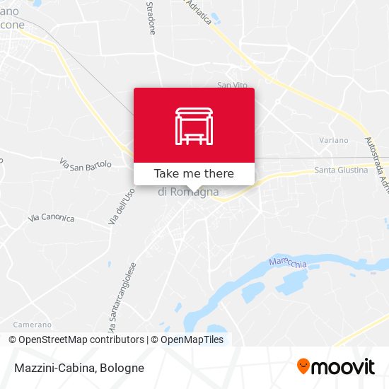 Mazzini-Cabina map
