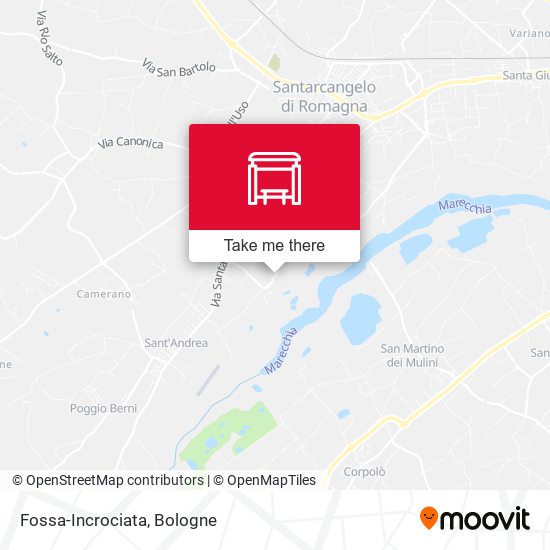 Fossa-Incrociata map