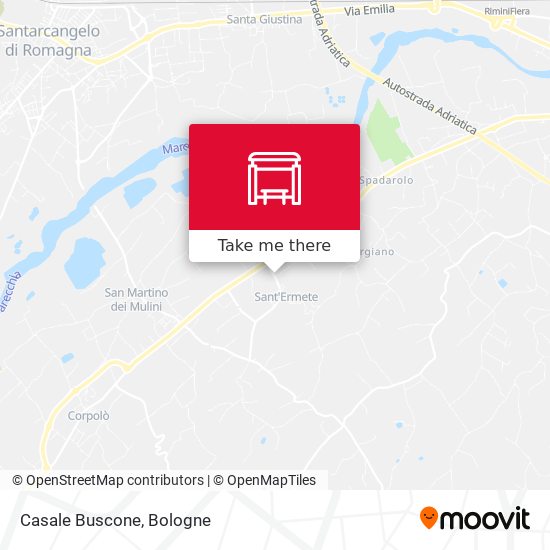 Casale Buscone map