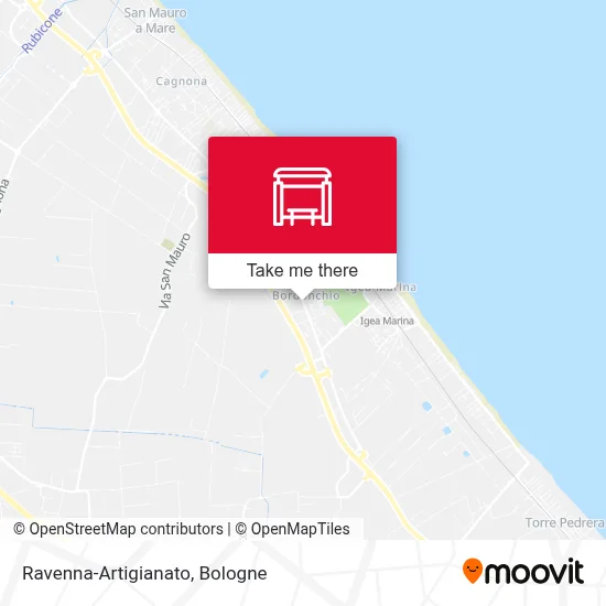 Ravenna-Artigianato map