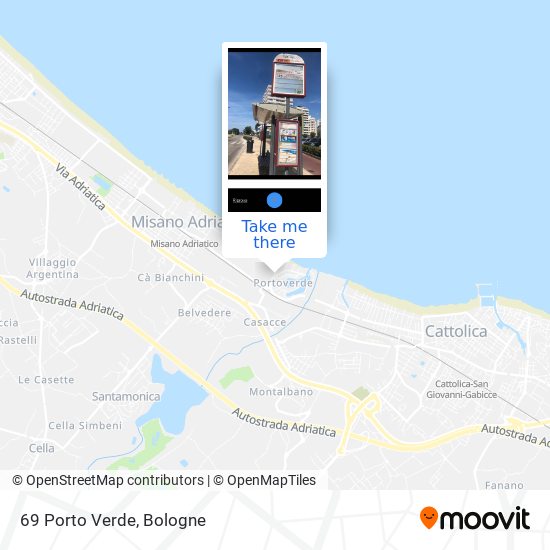 69 Porto Verde map