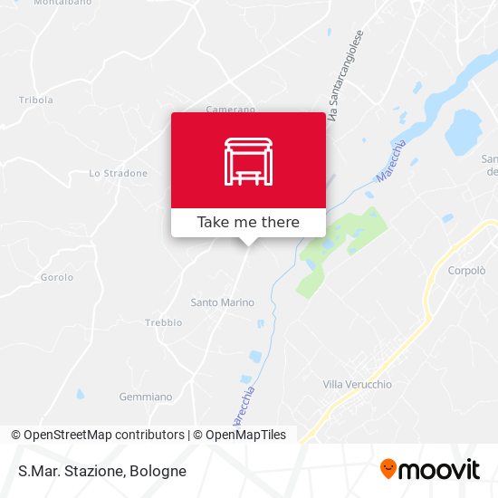 S.Mar. Stazione map