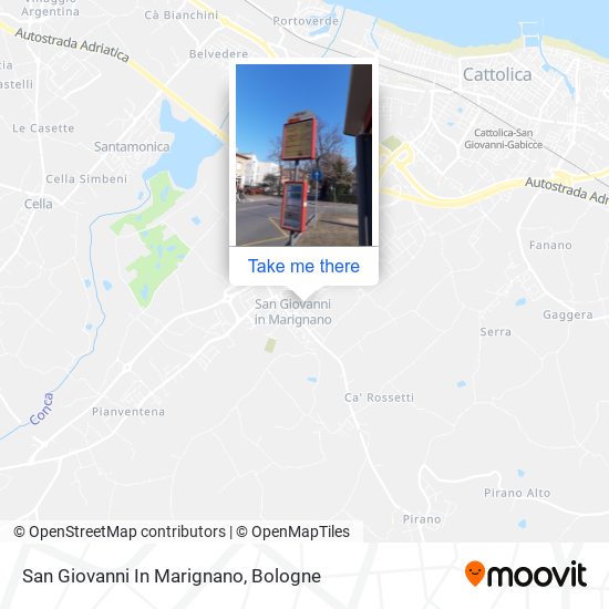 San Giovanni In Marignano map
