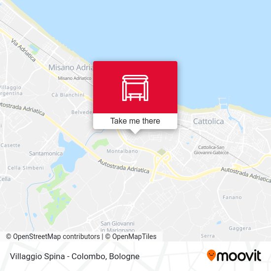Villaggio Spina - Colombo map