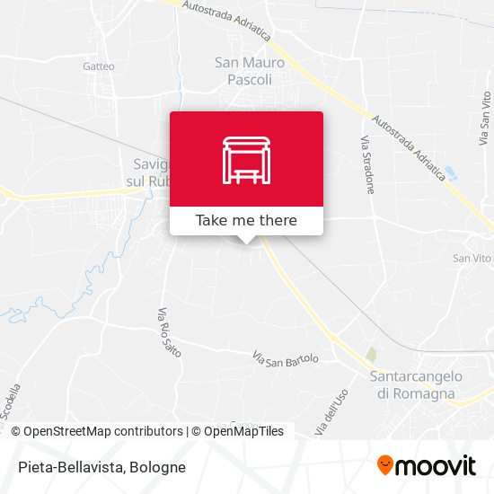 Pieta-Bellavista map