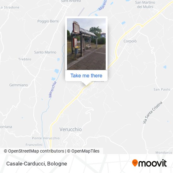 Casale-Carducci map