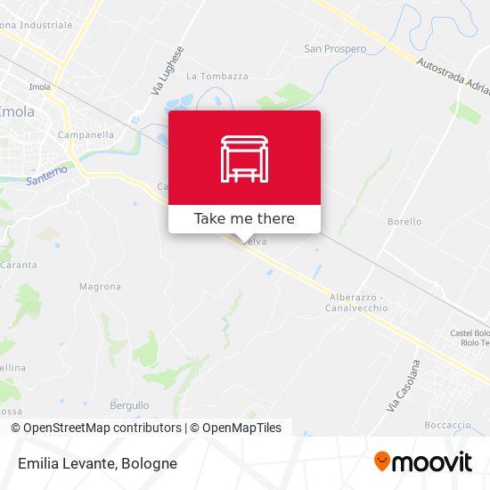 Emilia Levante map