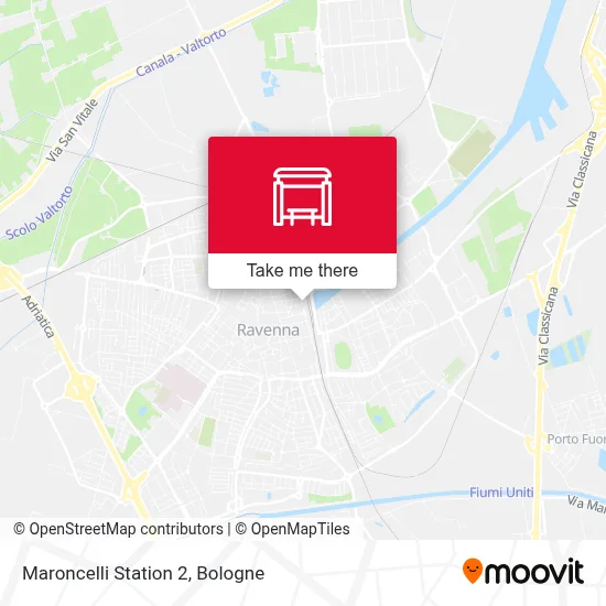 Maroncelli Station 2 map