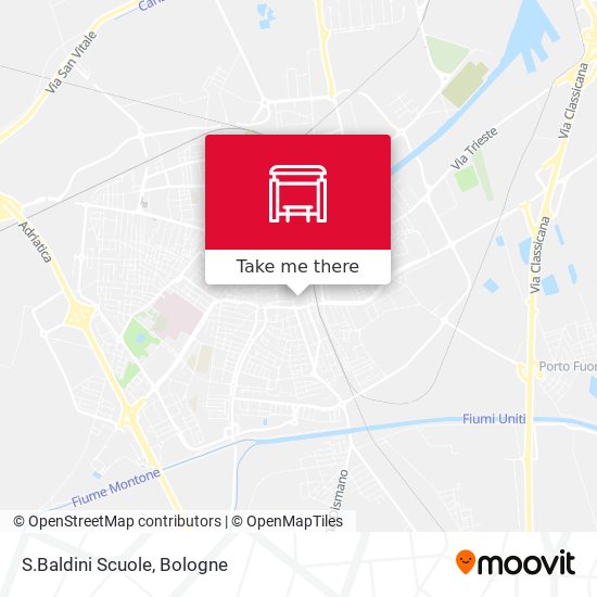 S.Baldini Scuole map