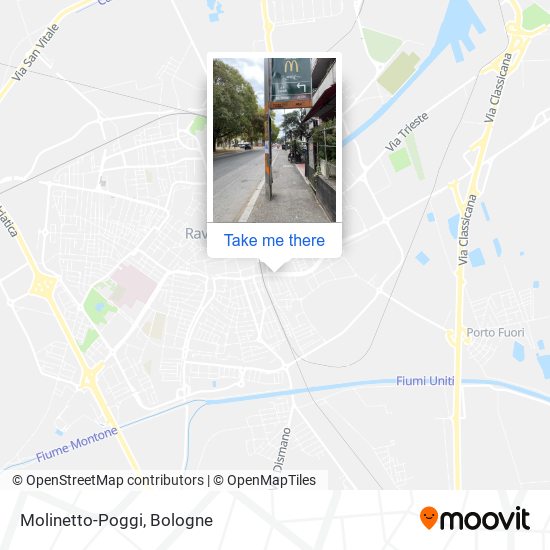 Molinetto-Poggi map