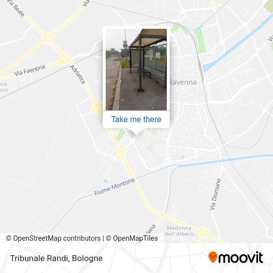 Tribunale Randi map