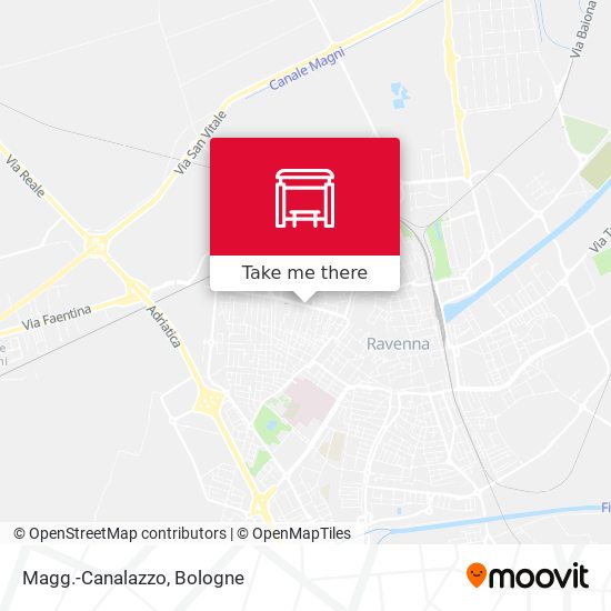 Magg.-Canalazzo map