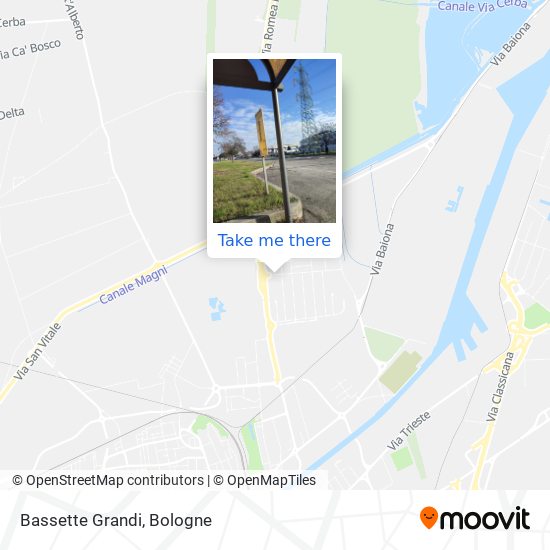 Bassette Grandi map