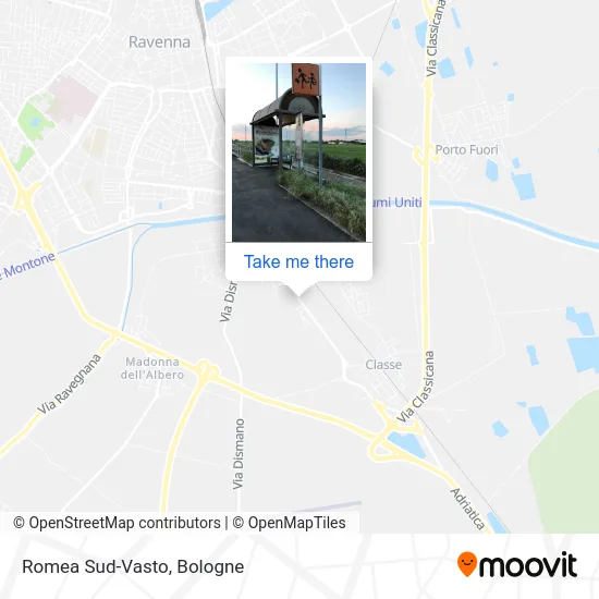 South Romea-Vasto map