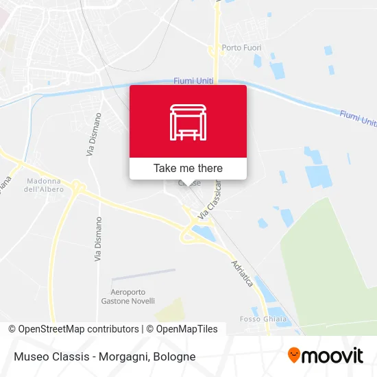 Classis Museum - Morgagni map