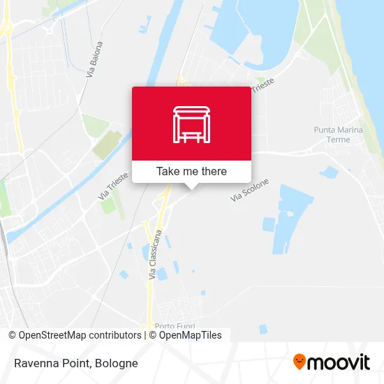 Ravenna Point map