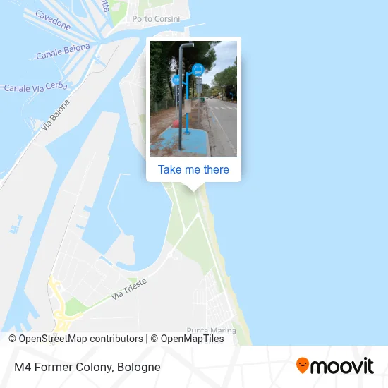 M4 Former Colony map