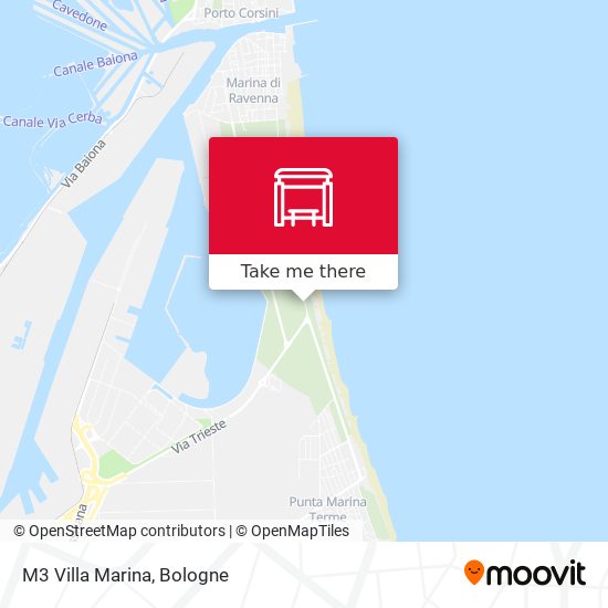 M3 Villa Marina map