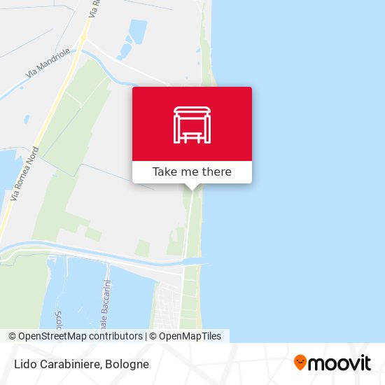 Lido Carabiniere map