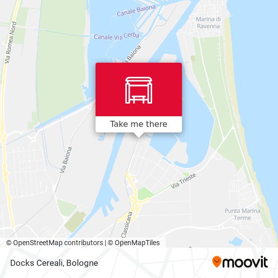 Docks Cereali map