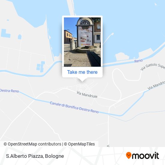 S.Alberto Piazza map