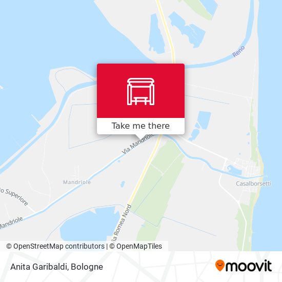 Anita Garibaldi map