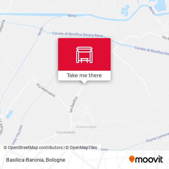 Basilica-Baronia map