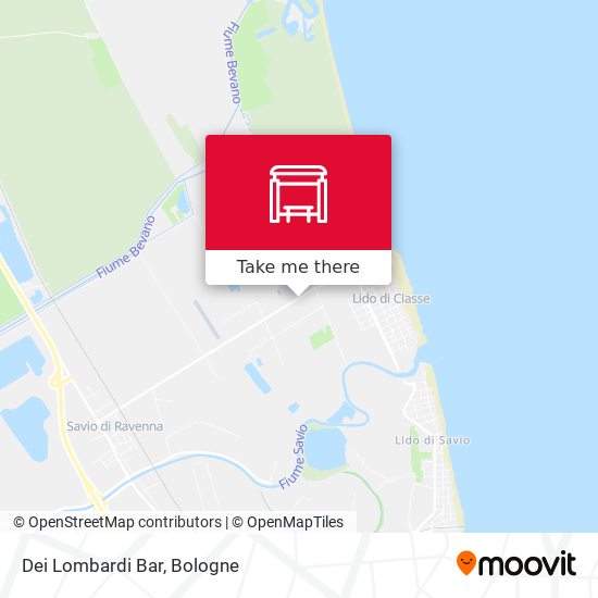 Dei Lombardi Bar map