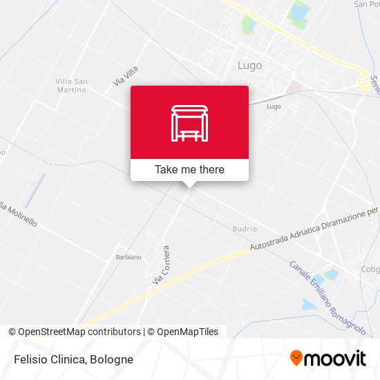 Felisio Clinica map