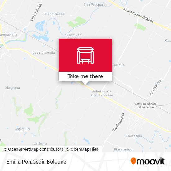 Emilia Pon.Cedir map