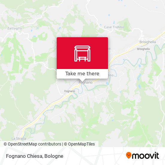 Fognano Chiesa map