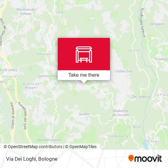 Via Dei Loghi map
