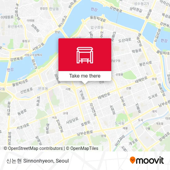 신논현 Sinnonhyeon map