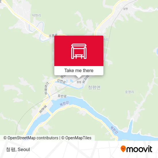 청평 map