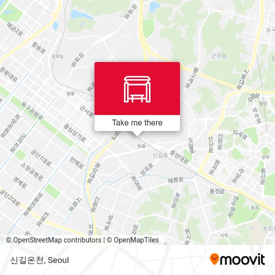 신길온천 map