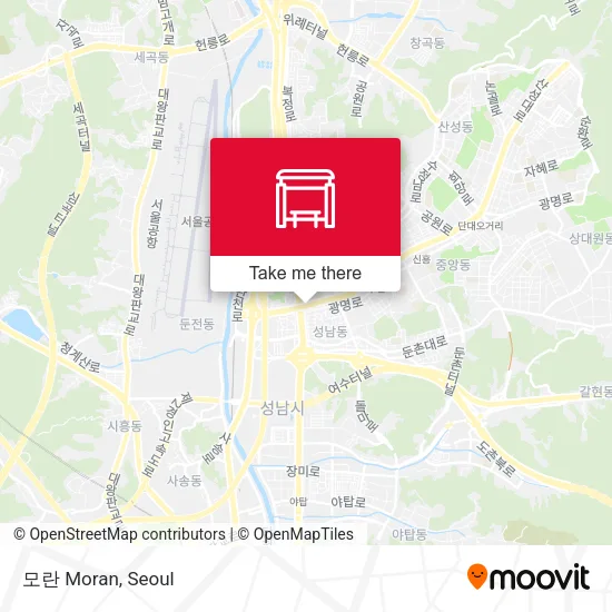 모란 Moran map