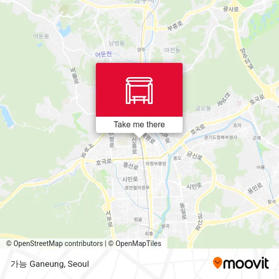 가능 Ganeung map