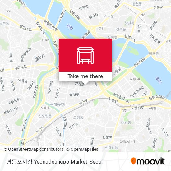 영등포시장  Yeongdeungpo Market map