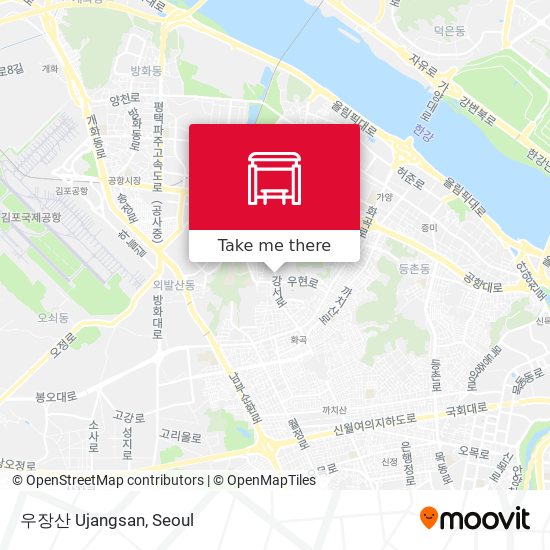 우장산 Ujangsan map