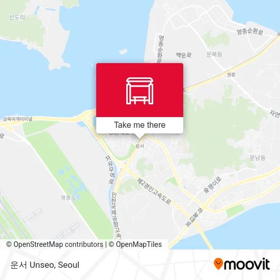 운서 Unseo map