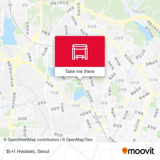 화서 Hwaseo map