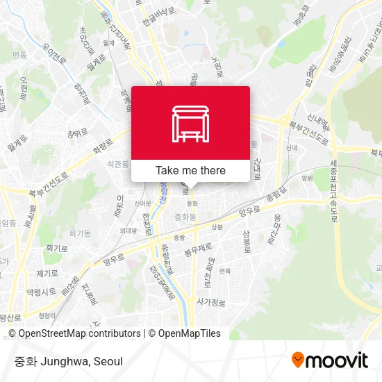중화 Junghwa map