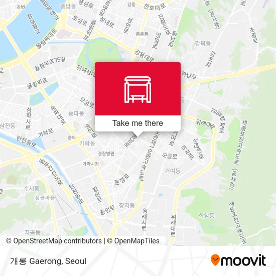 개롱 Gaerong map