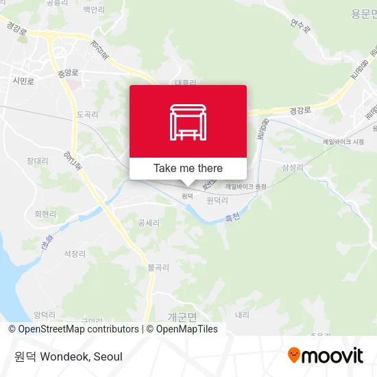 원덕 Wondeok map