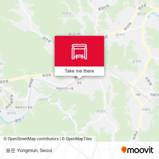 용문 Yongmun map